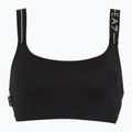 Costum de baie din două piese pentru femei EA7 Emporio Armani Logo Tape Bikini Top black 3