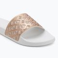 Papuci EA7 Emporio Armani Water Sports All Over white / rose gold 7