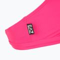 Costum de baie din două piese pentru femei EA7 Emporio Armani Logo Tape Bikini Top neon pink 5