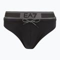 Slip de înot pentru bărbați EA7 Emporio Armani Logo Tape Brief black