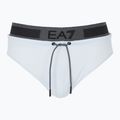 Slip de înot pentru bărbați EA7 Emporio Armani Logo Tape Brief white