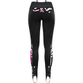 Pantaloni pentru femei Crazy Falls black\zebra 3