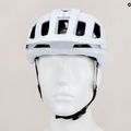 Cască de bicicletă POC Axion Race MIPS hydrogen white/uranium black matt 12