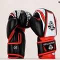 Bushido ARB-407v2 mănuși de box pentru copii negru și roșu 17