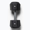Ganteră Centr Urethane Dumbbell Centr x Hyrox 15 kg black 2