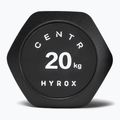 Ganteră Centr Urethane Dumbbell Centr x Hyrox 20 kg black 3