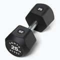 Ganteră Centr Urethane Dumbbell Centr x Hyrox 25 kg black