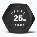 Ganteră Centr Urethane Dumbbell Centr x Hyrox 25 kg black 3