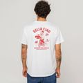 Tricou pentru bărbați Kaotiko Washed Bella Ciao white 4