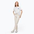 Pantaloni pentru femei Kaotiko Cropped Straight nature 2