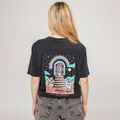 Tricou pentru femei Kaotiko Washed 80'S black 3