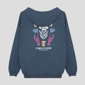 Bluză pentru femei Kaotiko Sud Cap Washed Time is Now marino 2