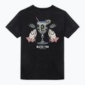 Tricou pentru femei Kaotiko Washed Bless You black 4