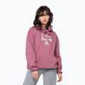 Bluză pentru femei Kaotiko C'est la vie Hoodie cherry