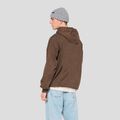 Bluză pentru bărbați Kaotiko Washed Vancouver Society brown 2