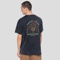 Tricou pentru bărbați Kaotiko Washed Trust Your Intuition black 3