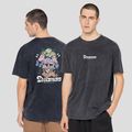 Tricou pentru bărbați Kaotiko Washed Dreamers black 3