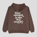Bluză pentru femei Kaotiko Your Opinion brown 5