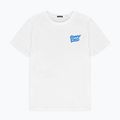 Tricou pentru bărbați Kaotiko Washed Happy Place white