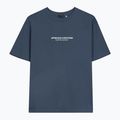 Tricou pentru bărbați Kaotiko Washed Expect Nothing navy