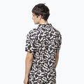 Tricou pentru bărbați Kaotiko Geo Abstract black / ivory 2