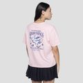 Tricou pentru femei Kaotiko M / C Washed Good Things pink 2