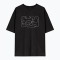 Tricou pentru bărbați Kaotiko M / C Abstract Face black 2