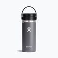 Sticlă termică Hydro Flask Wide Flex Sip 470 ml gri W16BCX010