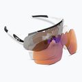 Ochelari de ciclism Tifosi Sledge Lite alb mat/frumos/roșu/roșu transparent