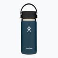 Sticlă termică Hydro Flask Wide Flex Sip 470 ml albastru marin W16BCX464