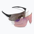 Ochelari de ciclism Tifosi Rail blackout/smoke/ac roșu/clear