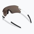 Ochelari de ciclism Tifosi Rail white negru/frumos/roșu/roșu/clară 3
