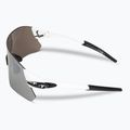 Ochelari de ciclism Tifosi Rail white negru/frumos/roșu/roșu/clară 5