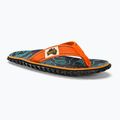 Papuci Gumbies Islander orange hibiscus