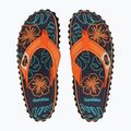 Papuci Gumbies Islander orange hibiscus 8