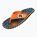 Papuci Gumbies Islander orange hibiscus 9