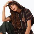 Poncho Slowtide Baja Stripe black 3