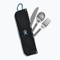 Tacâmuri  Hydro Flask Flatware Set Stainless Pouch black