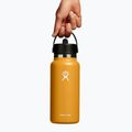 Sticlă termică Hydro Flask Wide Flex Straw 945 ml fosilă 3