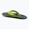 Șlapi Gumbies Islander lime hibiscus 3