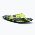 Papuci Gumbies Islander lime hibiscus