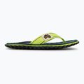 Papuci Gumbies Islander lime hibiscus 2
