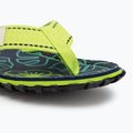Papuci Gumbies Islander lime hibiscus 7