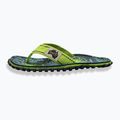Papuci Gumbies Islander lime hibiscus 2