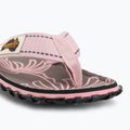 Încălțăminte Gumbies Islander palm leaf pink 7