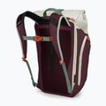 Rucsac de oraș Osprey Transporter Roll Top 30 l mystery white/moody burgundy 3