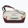 Geantă de călătorie Osprey Transporter Duffel 40 l mystery white/moody burgundy