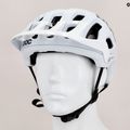 Cască de bicicletă POC Tectal Race MIPS NFC hydrogen white/fluorescent orange avip 13