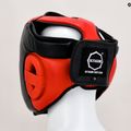 Octagon Cască de box roșu simplu 5