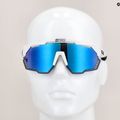 Ochelari de ciclism SCICON Aeroshade Kunken alb lucios/scnpp multimirror albastru EY31030800 9